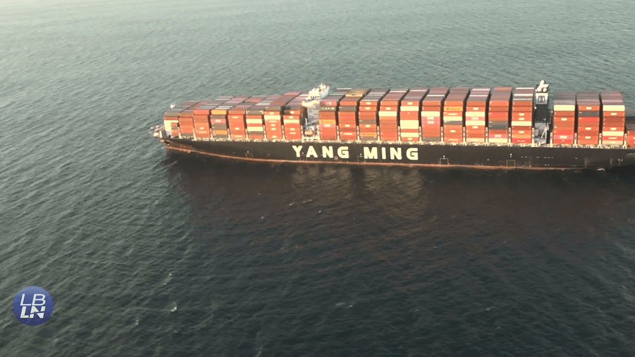 Historic Backlog of Cargo Ships at the Port of Long Beach
