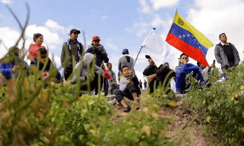 The Venezuelans who left too late: migrants stranded by abrupt Biden policy change