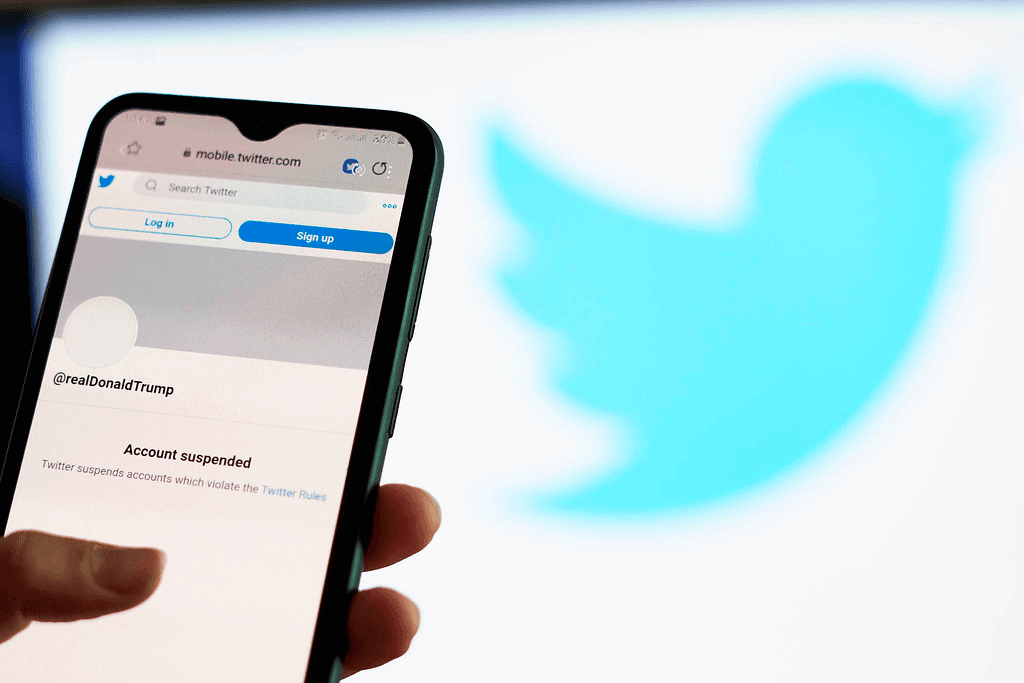 Banning of President Trump