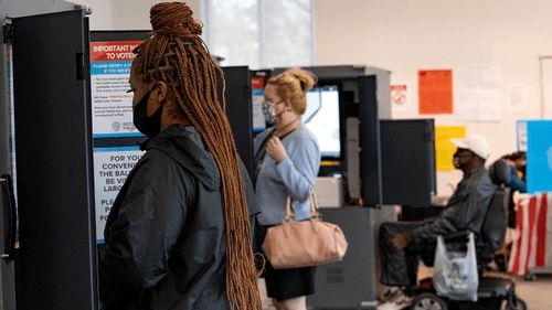 Turnout soared in 2020 as nearly two-thirds of eligible U.S. voters cast ballots for president