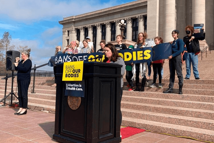 Oklahoma joins GOP-led states’ mad dash to outlaw abortion