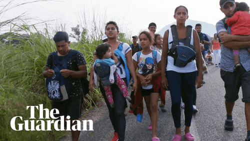 On the Road with the Migrant Caravan